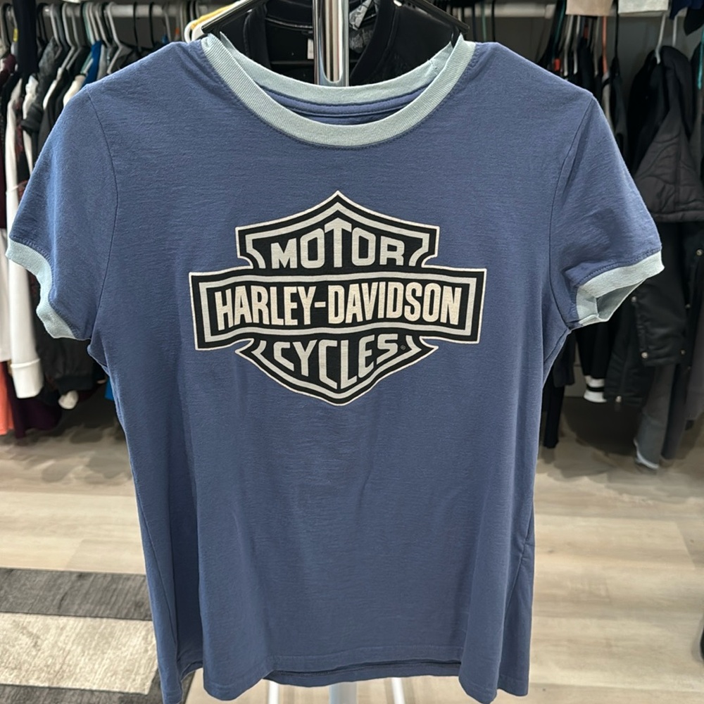 Harley cap sleeve tshirt. ON HOLD